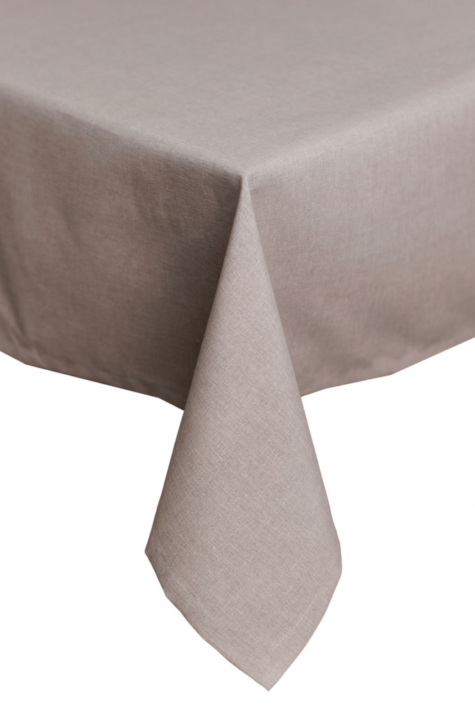 Скатерть Шанталь 133x180 см коричневый La Nuit