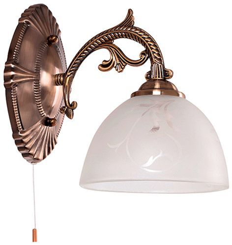 Бра Brilliant 1x40 Вт E27 медь HK 15746S58