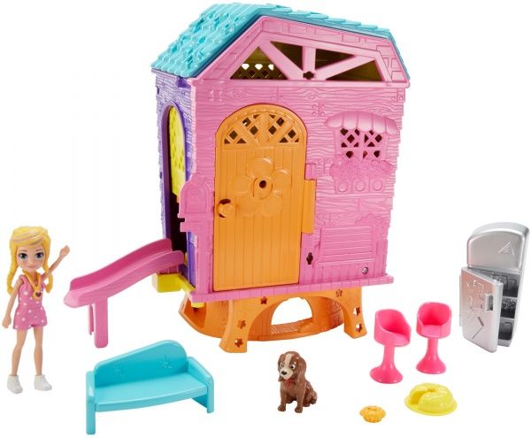 Набор с куклой Polly Pocket Летний домик