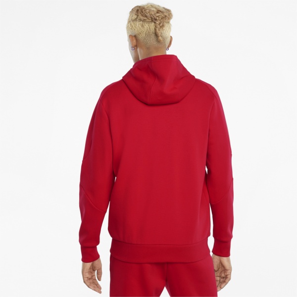 Джемпер Puma Ferrari Race Hooded Swt Jkt 53168302 р. M красный