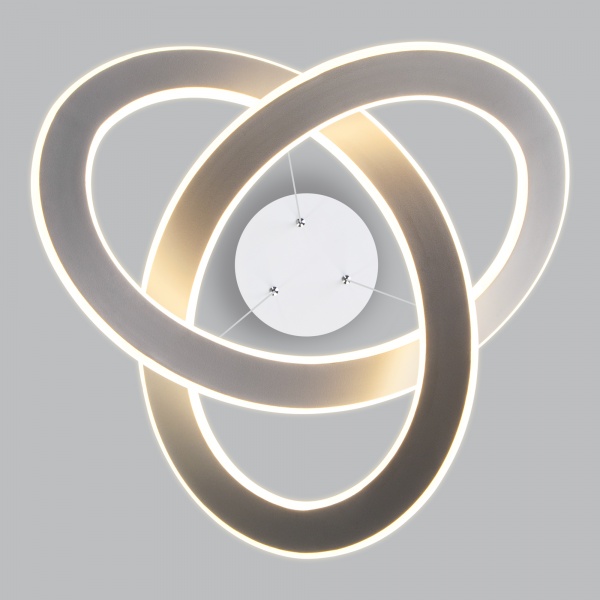 Люстра подвесная Strotskis Smart Onde 49 Вт хром 90217/1 (білий) 