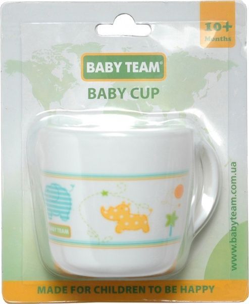 Чашка Baby Team 200 мл 10+ (6006)