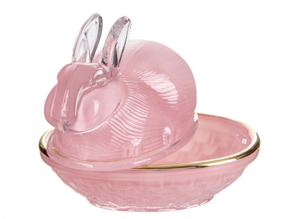 Емкость для хранения розовая 11,5 см 355-276 Lefard