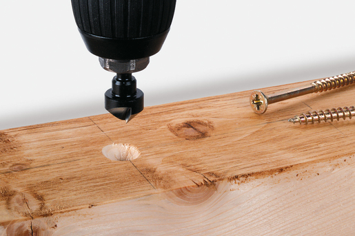 Зенковка Wolfcraft конусная с шестигранным хвостовиком 1 шт. 2576000