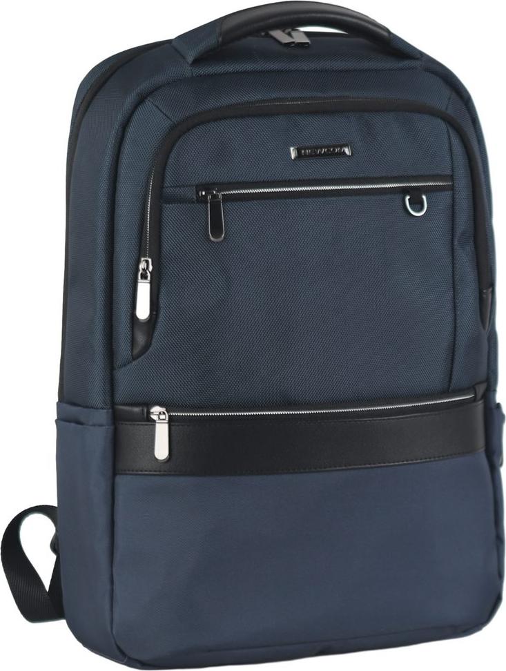 Рюкзак серый, полиэстэр, 45x31x13см