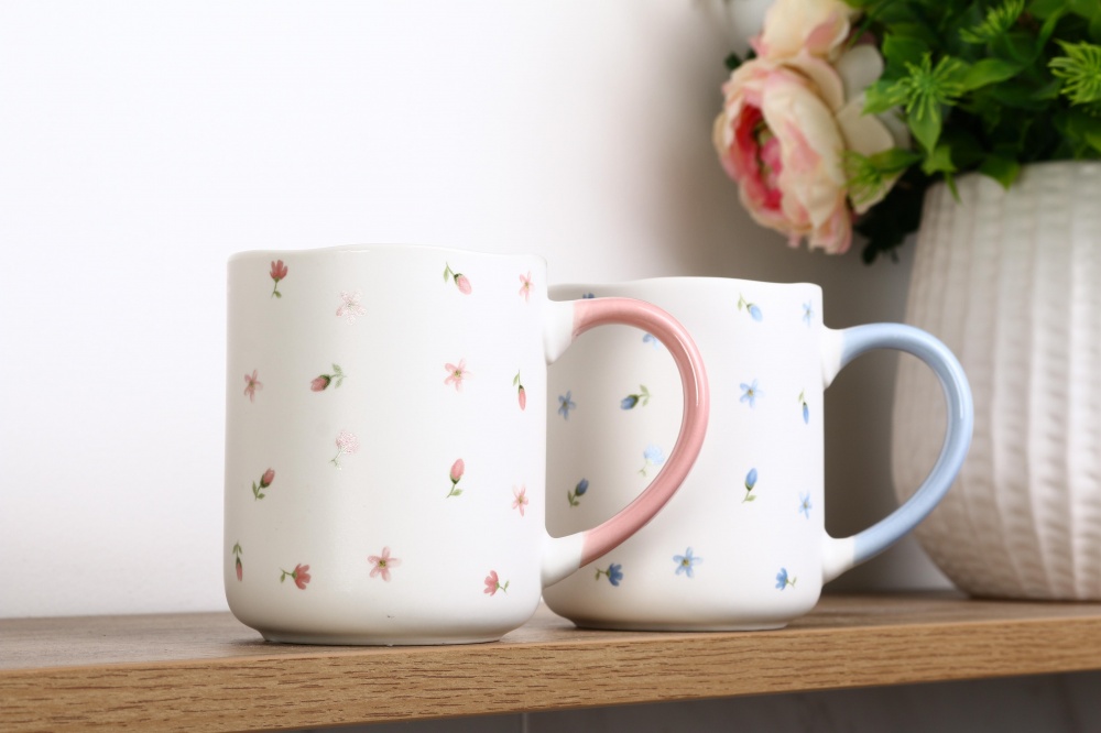 Чашка Fiora Floral Breeze Pink 385 мл