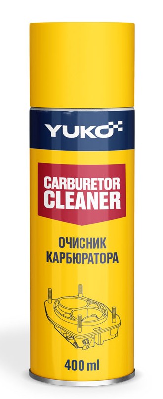 Очиститель карбюратора аэрозольный YUKO (VUKO) Carburetor Cleaner 400 мл — фото 1