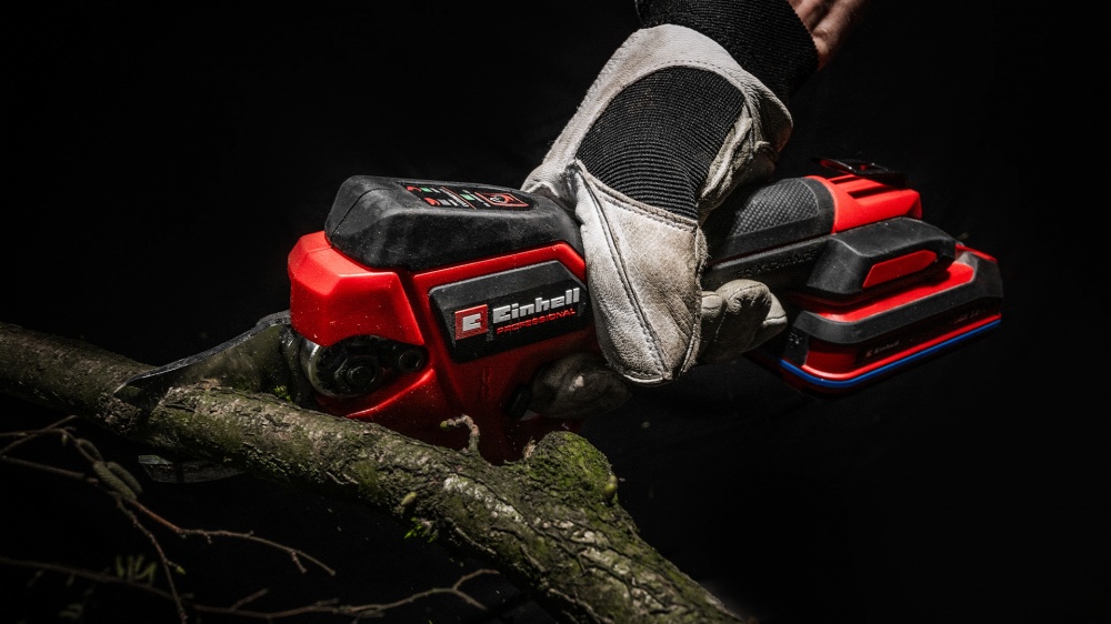 Секатор аккумуляторный Einhell Professional PXC GP-LS 18/28 Li BL Kit 2.5 Ah (3408320+4512097)