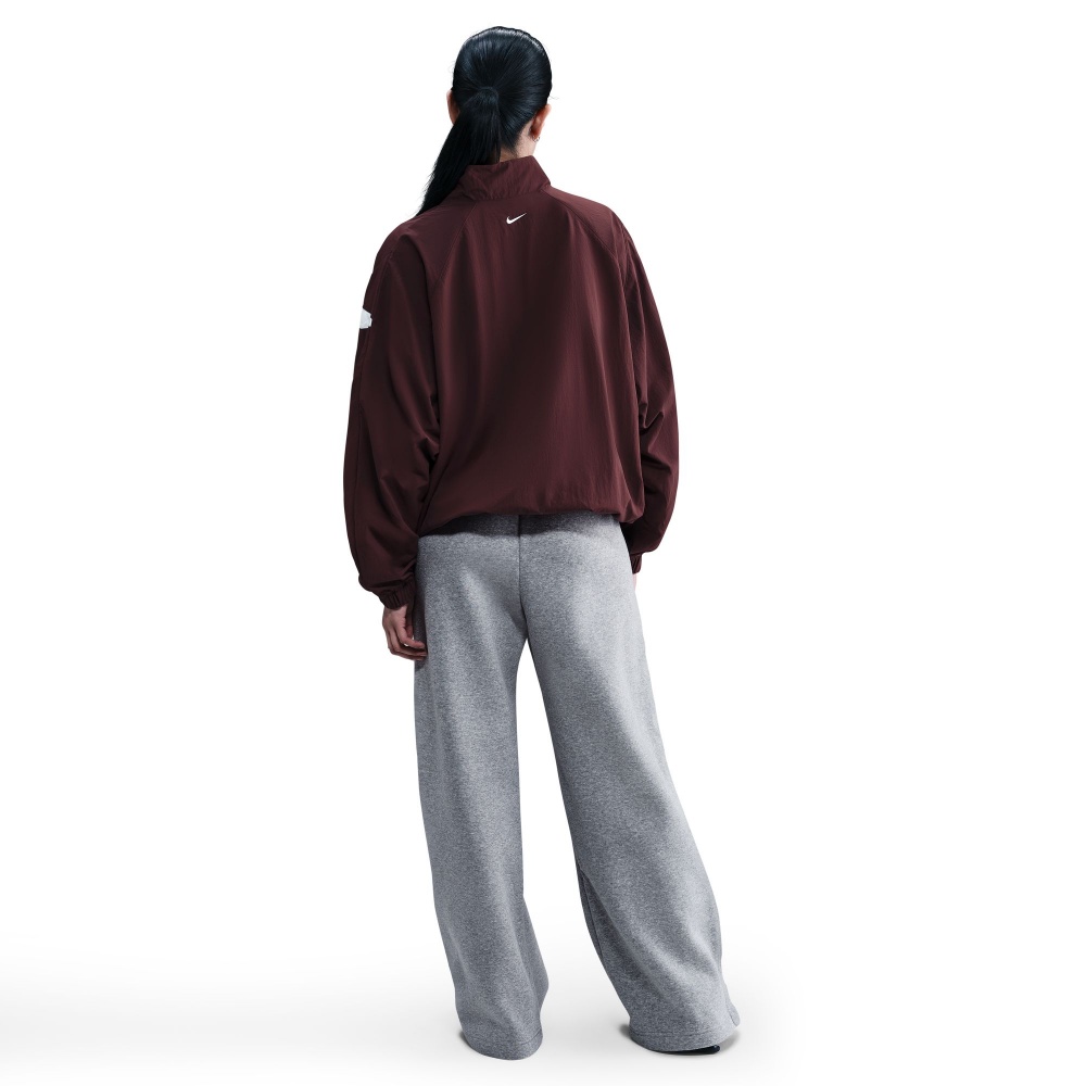 Брюки Nike W NSW PHNX FLC HR PANT WIDE 2 IH1011-063 р. L серый