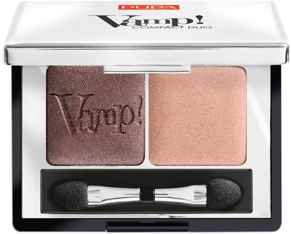 Тени для век Pupa Vamp! двойные Bronze Amber №04 2,2 г