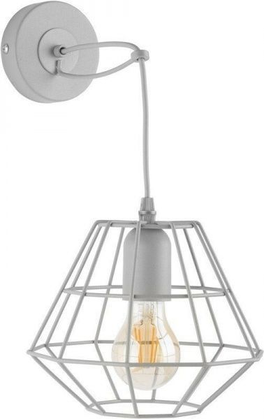 Бра TK Lighting Diamond 1x60 Вт E27 серый 2182 