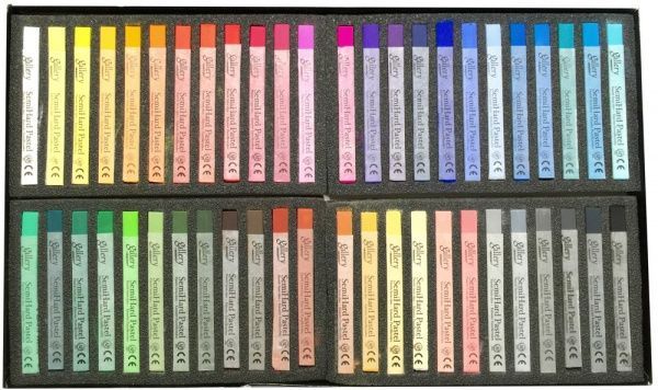 Пастель суха професійна, напівтверда Mungyo 94100680 48 кольорів