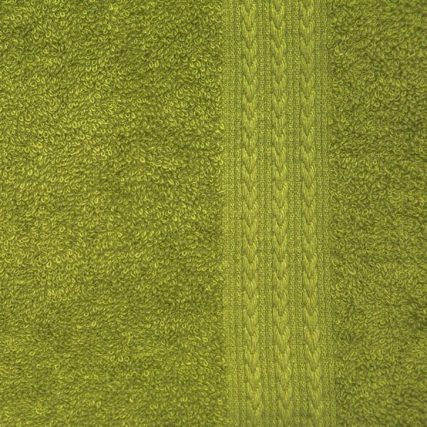 Рушник Косичка 50x90 см оливковий Simi 