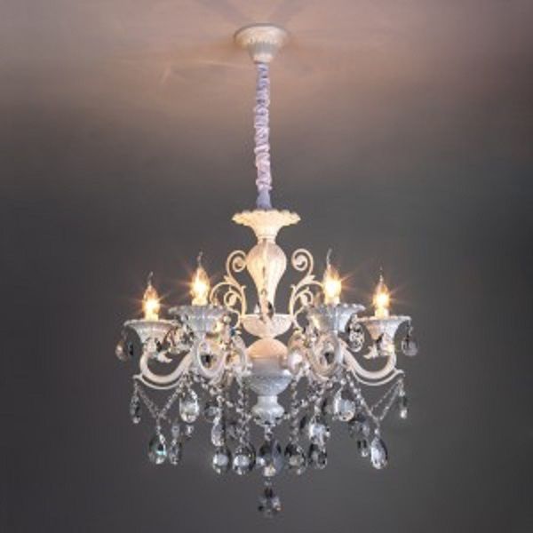 Люстра підвісна Strotskis Tivoli 6x60 Вт E14 білий 294/6 