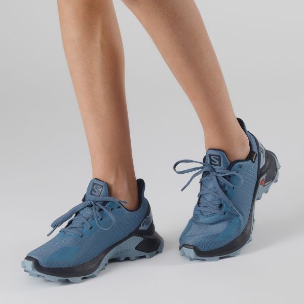 Кроссовки Salomon ALPHACROSS BLAST CSWP J L41122900 р.EUR 36 голубой