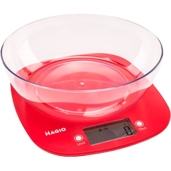 Весы кухонные Magio MG-290 красные
