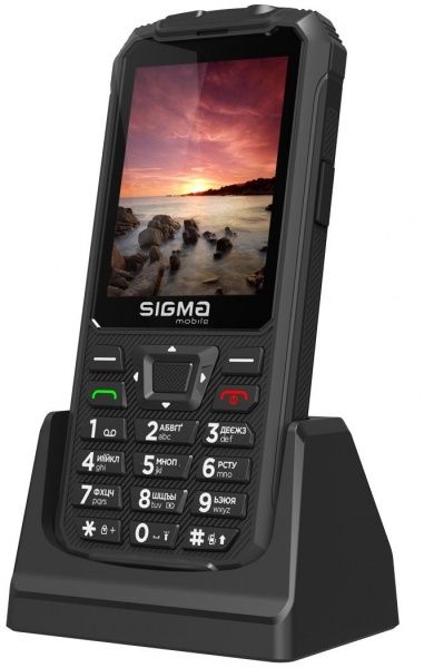 Мобільний телефон Sigma mobile Comfort50Outdoor black 