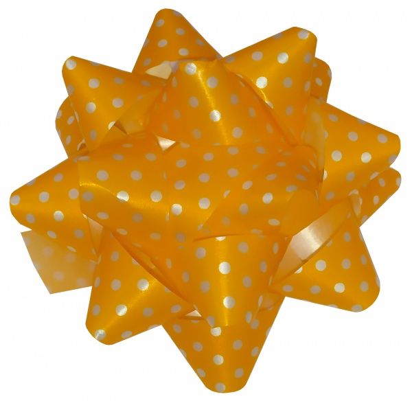 Бантики Galaxy (в ассортименте) с рисунком 9 см 0,09 м 