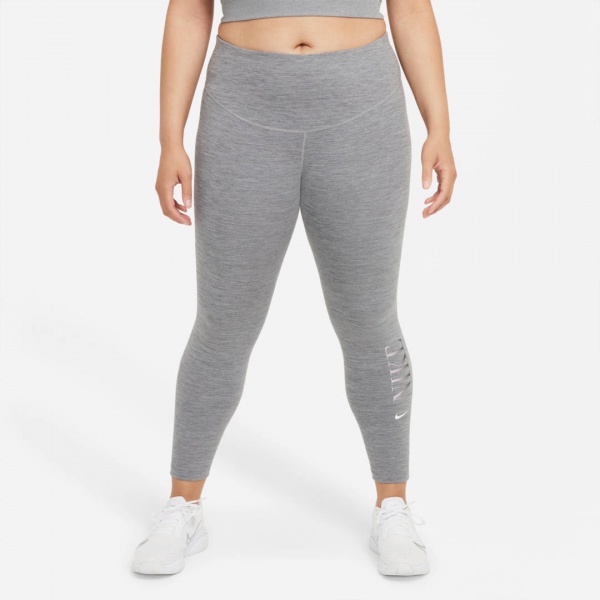 Лосини Nike W NK ONE DF GFX PK MR 7/8 TGT DD4555-068 р.XS сірий