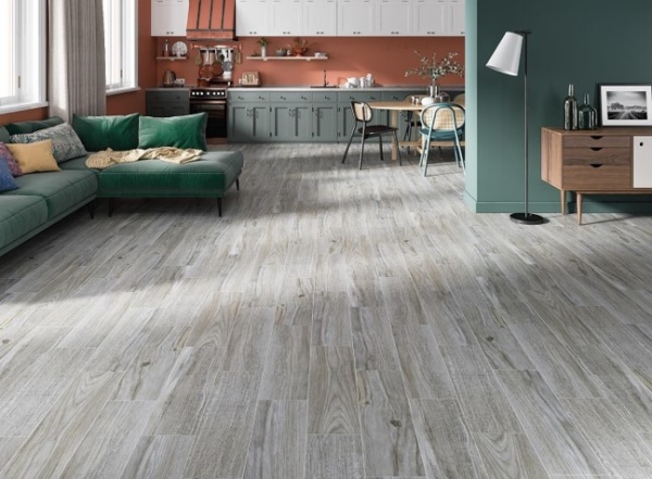 Плитка Cersanit Джеквуд світло-сіра 18,5x59,8 