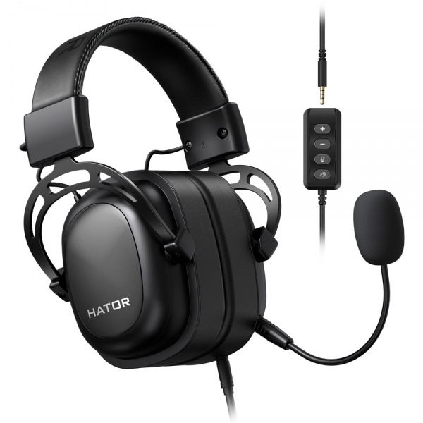 Гарнітура ігрова Hator Hypergang 7.1 USB black (HTA-840) 
