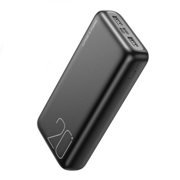 Внешний аккумулятор (Powerbank) Xo 20000 mAh black (PR183 20000mAh black) 