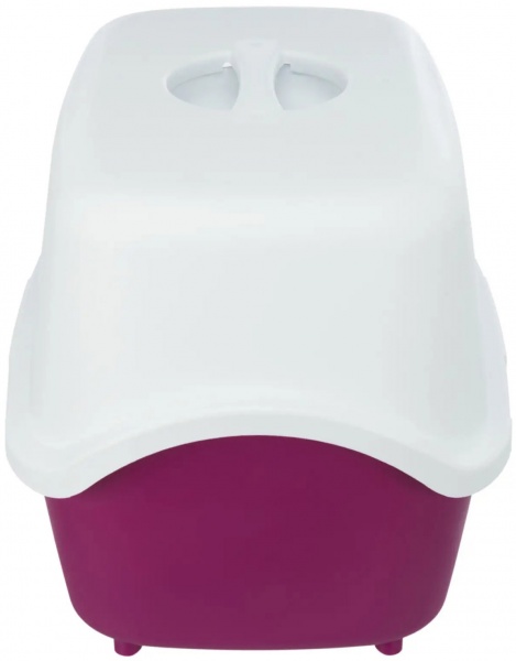 Туалет Trixie для кошек Vico фиолетовый с белым 40×40×56 см 40278