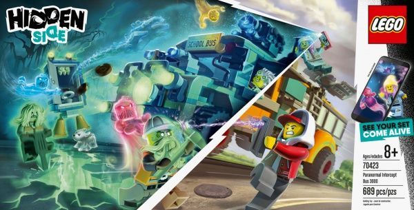 Конструктор LEGO Hidden Side Паранормальний шпигунський автобус 3000 70423
