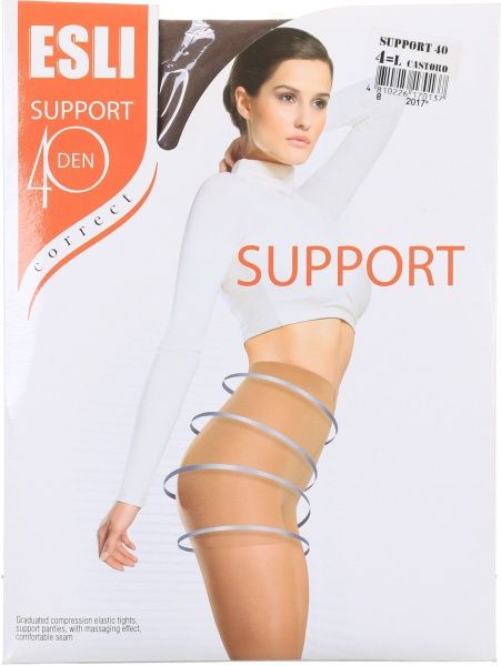 Колготки женские Conte Support 40 den р. 4 дымчатый 1 шт. 