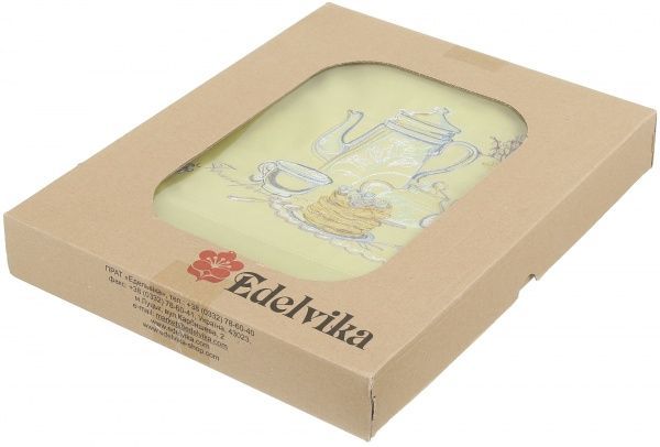 Скатерть «Time for tea» 286-17/00 140x180 см льняной 