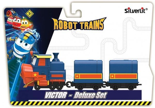 Потяг з вагоном Silverlit Віктор Robot Trains 80179