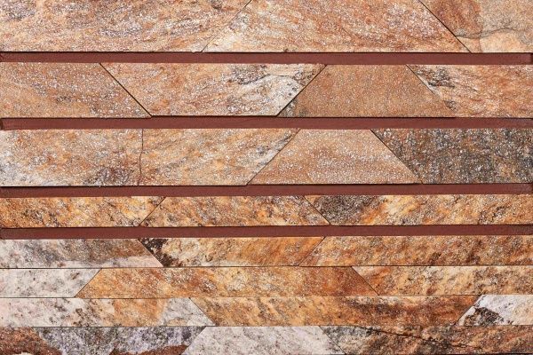 Камінь KLVIV сланець KAYRAK GOLD TIGER 60 мм 0,5 кв.м