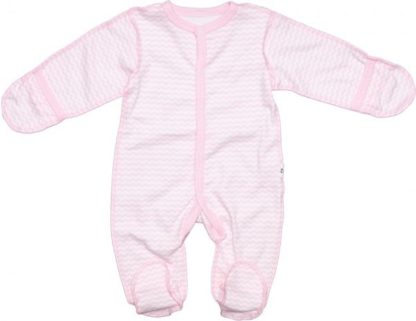 Комбінезон Bambinelli Зигзаг р.62 білий із рожевим 