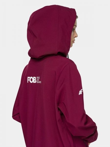 Куртка 4F H4Z20-SFD004-60S S темно-красный