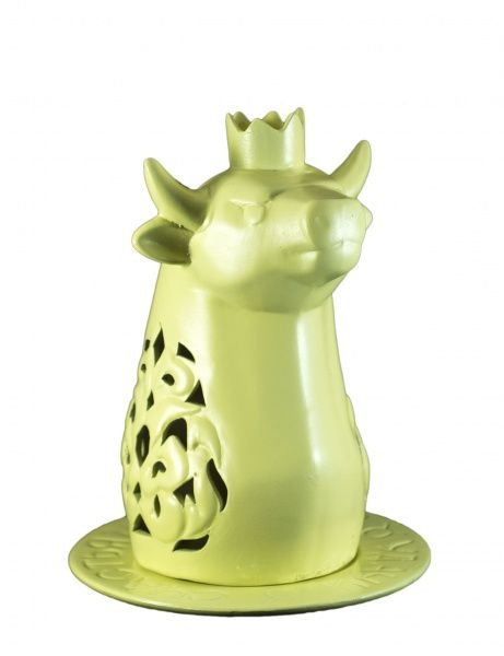 Статуэтка Бык стильный в короне Н17 см