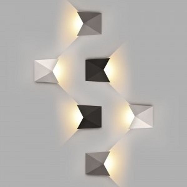 Светильник уличный настенный Strotskis Techno LED 9 Вт матовый черный 1517 