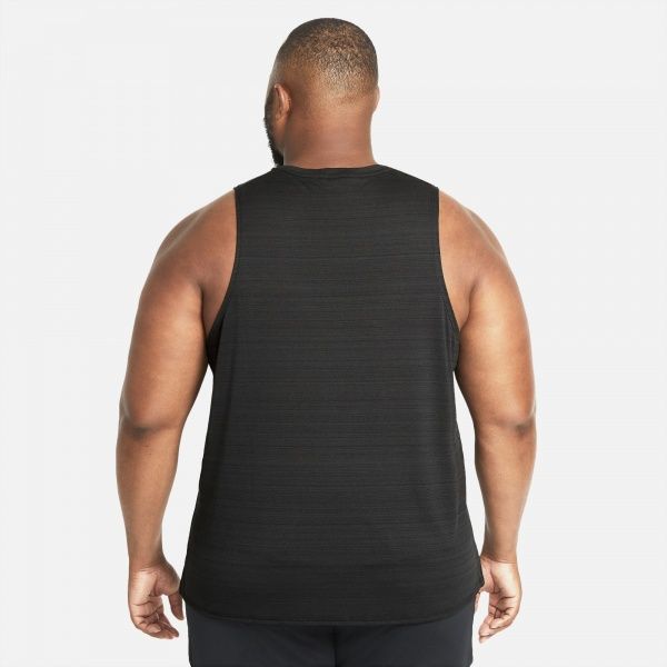 Майка Nike M NK DF MILER TANK CU5982-010 р.M чорний