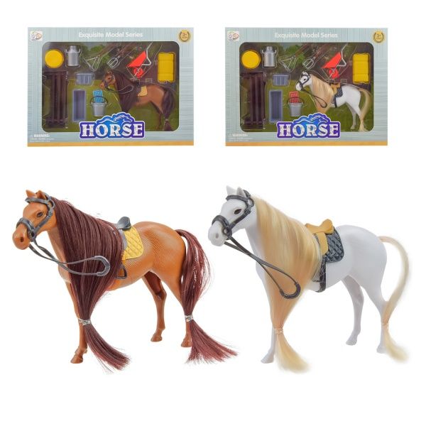 Фигурка Лошадь с аксессуарами 229A (в ассортименте) 