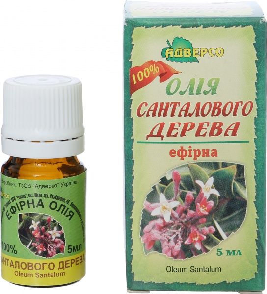 Эфирное масло Адверсо Санталова 5 мл 