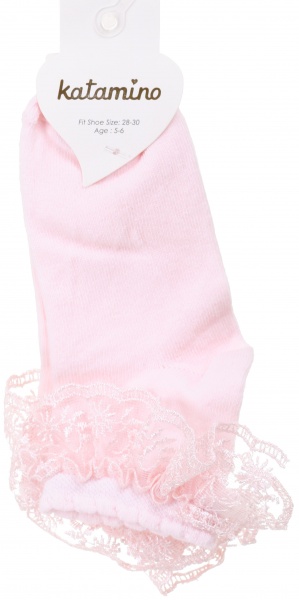 Носки для девочек KATAMINO K22032 р.5-6 розовый 