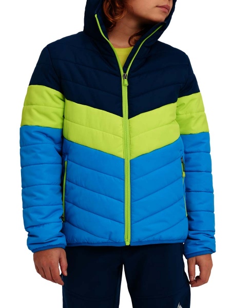 Куртка McKinley Ricos jrs 408114-913635 р.128 сине-салатовый