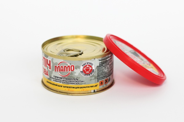 Горелка Мини-печь MAMO из спиртового антисептика Fine Line запаска 150 мл