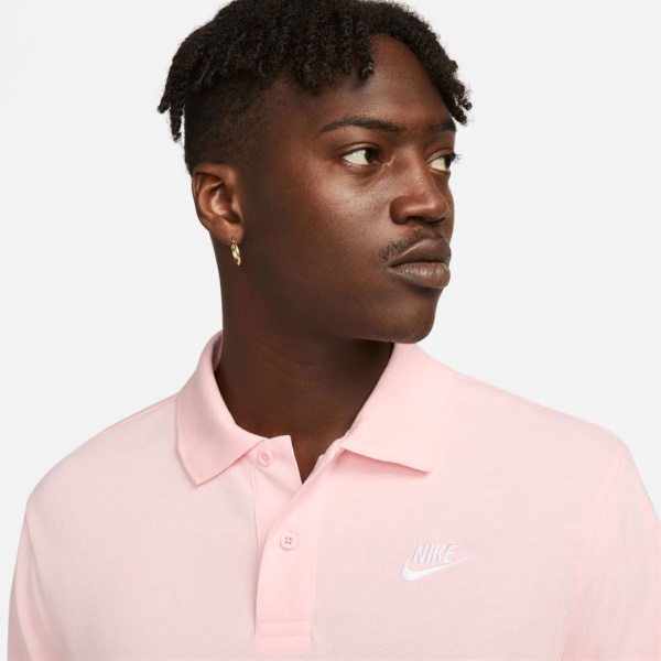 Футболка Nike CLUB PQ MATCHUP POLO CJ4456-686 р.S розовый