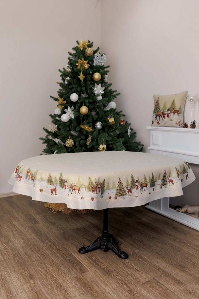 Подушка декоративная Снеговик 45x45 см La Nuit