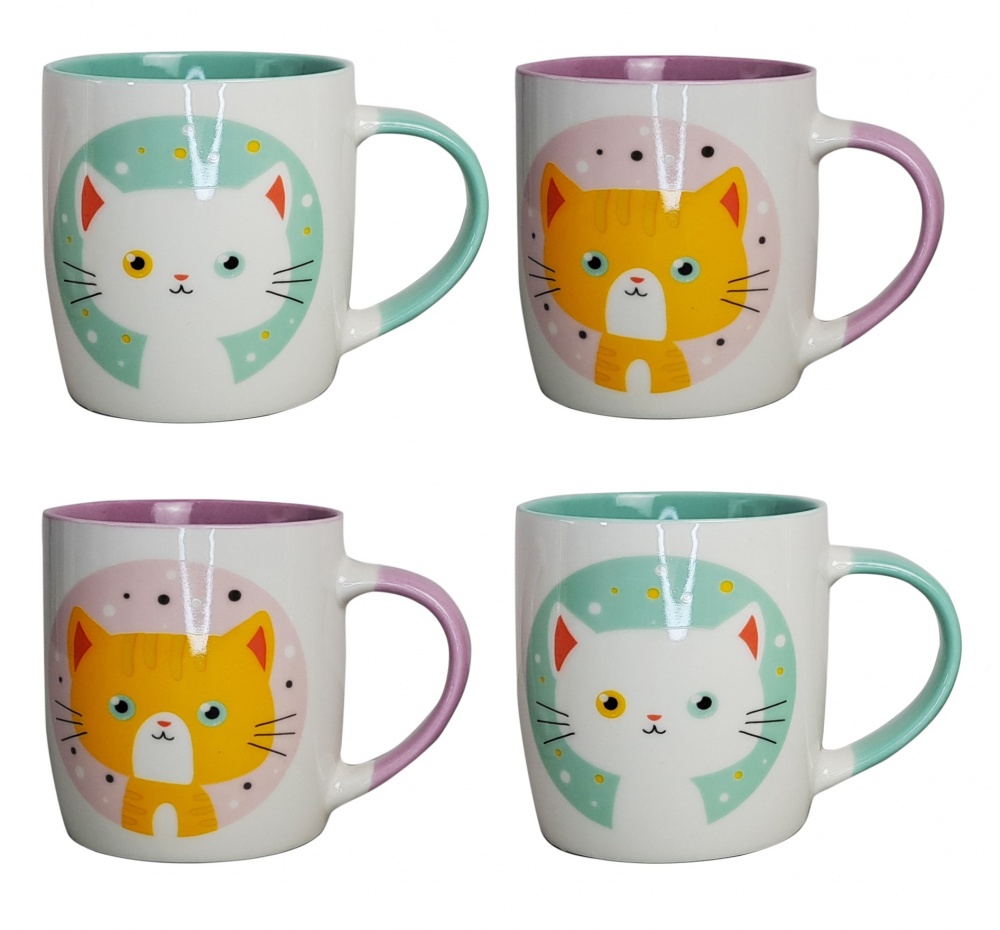 Чашка Vittora Сімейство котячих 325 мл