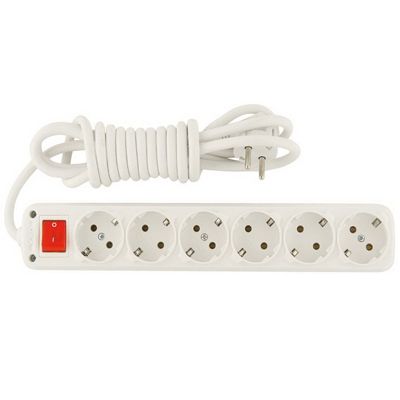 Удлинитель Viko Leylak 6 гнезд 3 м