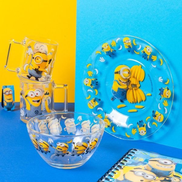Набір дитячого посуду Minions 3 предмета ОСЗ