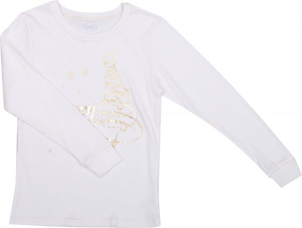 Піжама для дівчаток Фламінго р.134 молочний/рожевий 237-212 