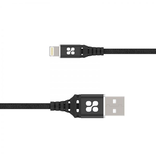 Дата-кабель Promate NerveLink-I2 USB - Lightning 2 м black (nervelink-i2.black) 