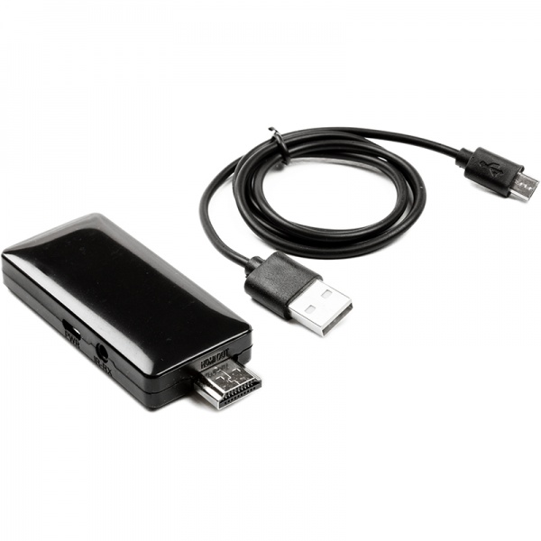 HDMI-ретранслятор PowerPlant 2.0V до 30 м 4K/60hz (HDRE1-V2.0) чорний (CA912520) 